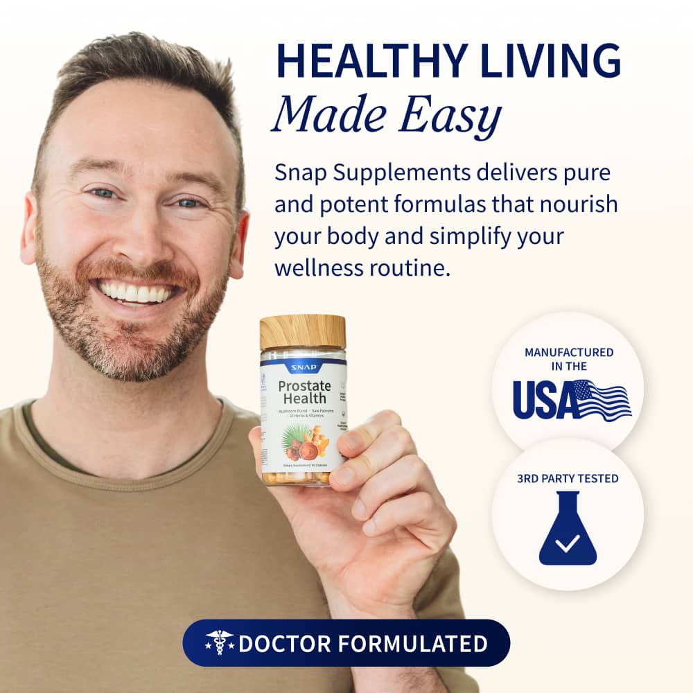 Support Your Prostate & Performance with Targeted Nutrition